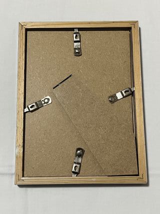 Portafoto Viola 15x20 in Legno con Vetro