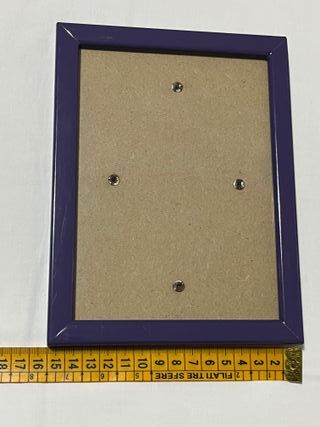 Portafoto Viola 15x20 in Legno con Vetro