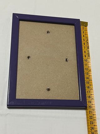 Portafoto Viola 15x20 in Legno con Vetro