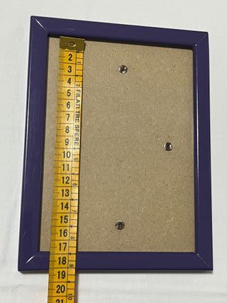 Portafoto Viola 15x20 in Legno con Vetro