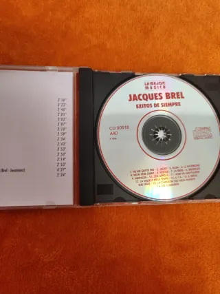 CD Jacques Brel - Exitos de siempre