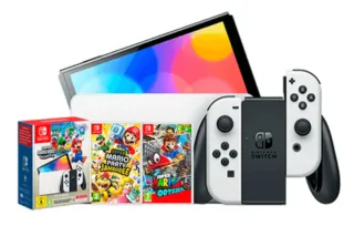 Consola Nintendo Switch OLED + Super Mario Bros