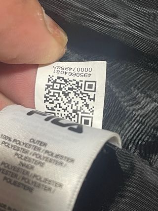 Colete Fila Homem Preto