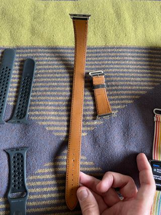 Apple Watch Series 3 (42mm) negro + 4 correas+caja