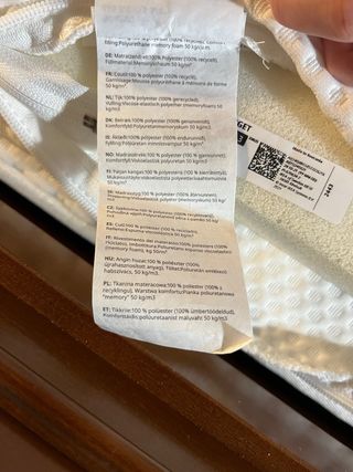Colchoncillo IKEA 90x200 cm