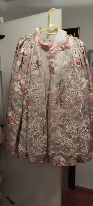 Traje Fallera Niña Rosa Talla 6-8