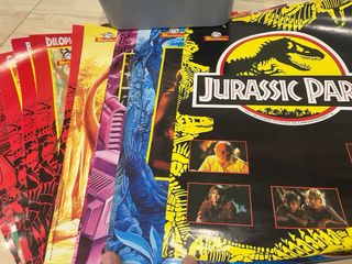 Colección Posters Parque Jurásico Matutano