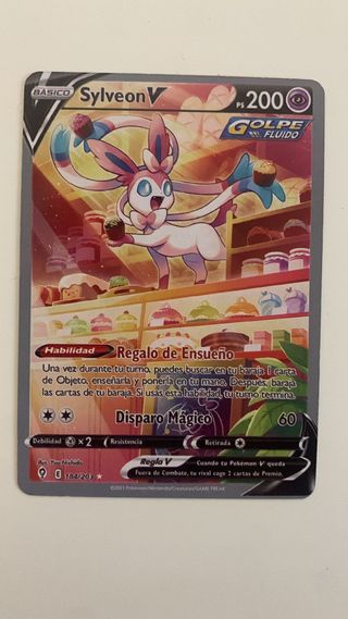 Pack Cartas Pokémon Sylveon VMAX y V