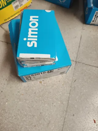 Cajas Simon mecanismos y embellecedores