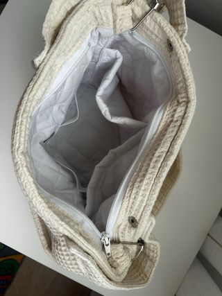 Bolso carrito bebé tejido