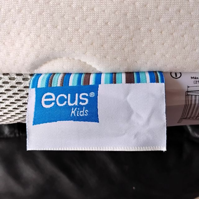 ❤️EQUS KIDS Colchón de Cuna de 2 caras de 120x60cm