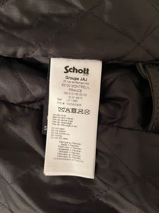 SCHOTT Giubbotto Pelle Aviatore LC1380 - XL