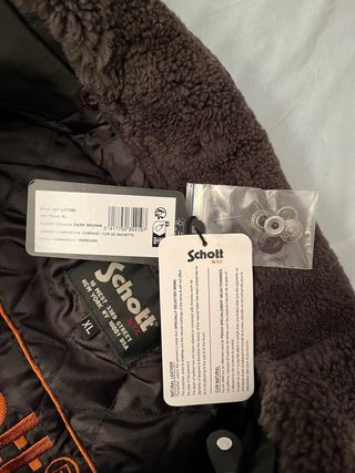 SCHOTT Giubbotto Pelle Aviatore LC1380 - XL