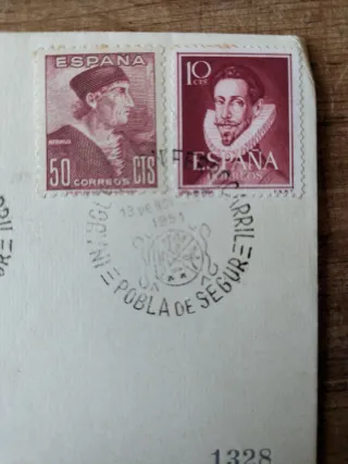 INAUGURACIÓN FERROCARRIL POBLA DE SEGUR 1951