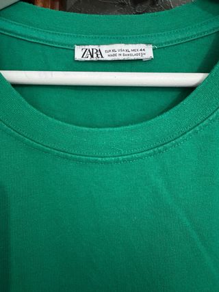 Camiseta Zara Verde