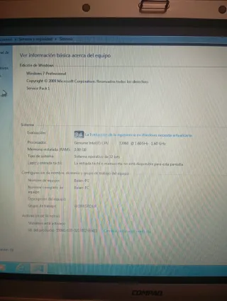 Computer portatile Compaq Presario nero