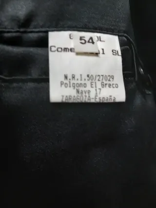 Trenca GML Caballero Talla L Gris