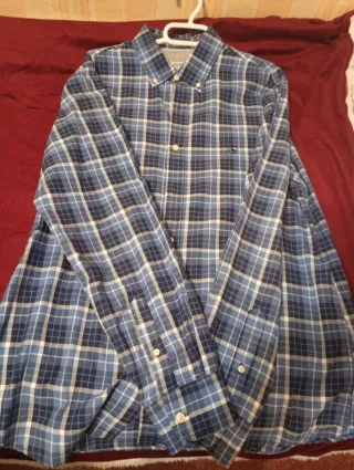 Camisa Ganso cuadros azul talla 39