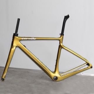 Cuadro de bicicleta de carbono de alto módulo.