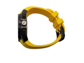 RELOJ LOTUS 18943 ESFERA NEGRA CORREA AMARILLA + CAJA