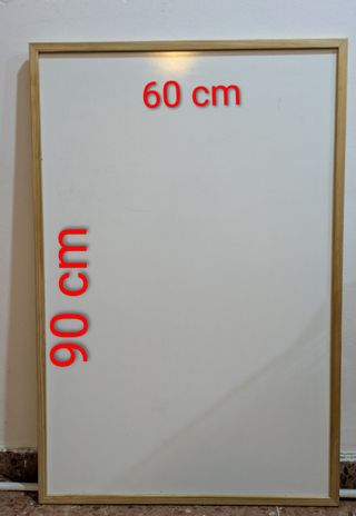 Pizarras blancas 30x40cm y 90x60cm