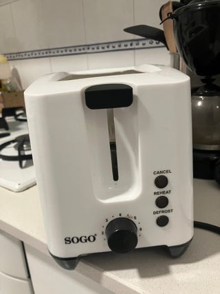 Tostadora Sogo CrispyToast750 Blanca