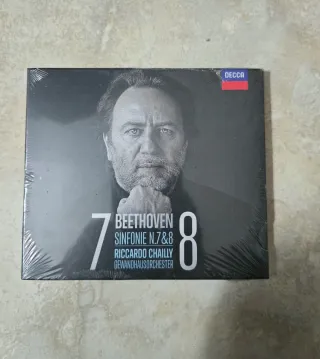 CD Beethoven Sinfonie N.7 & 8 - Chailly