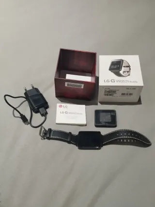 LG G Watch Buddy Smartwatch Negro/Plata