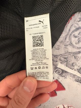 Tuta AC Milan Puma XXL Originale