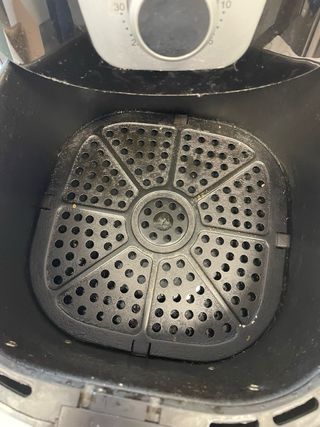 Freidora de aire negra
