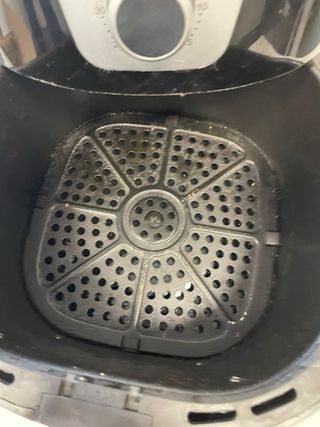Freidora de aire negra