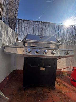 Barbacoa Gas 5 fuegos Habitat et Jardin