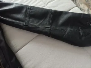 Giubbotto Zara Uomo Vera Pelle Nero