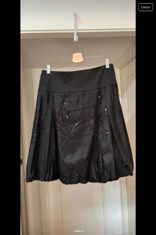 Conjunto de fiesta invitada negro