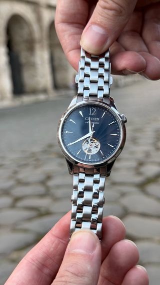 Citizen Automatic Open Heart - Quadrante Blu