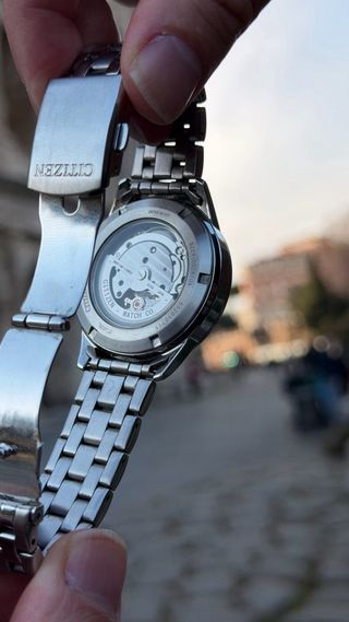 Citizen Automatic Open Heart - Quadrante Blu