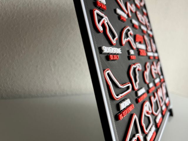 Calendario mundial F1 2026 con SECTORES