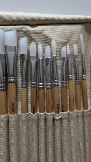 Set de 24 Pinceles para Acuarela profesionales