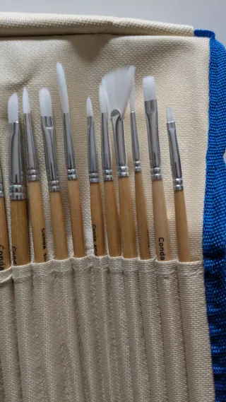 Set de 24 Pinceles para Acuarela profesionales