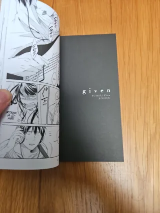 Given, Vol. 1