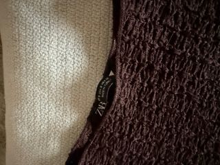 Vestido ajustado manga larga marrón