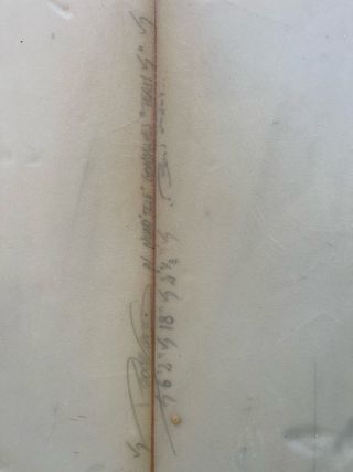 Tabla de surf de 6 pies vintage