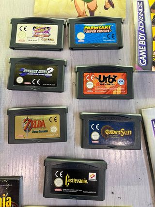 Nintendo Game Boy Advance SP + Juegos