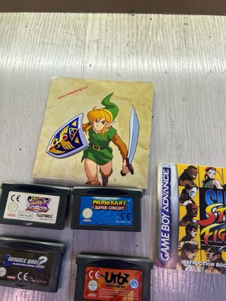Nintendo Game Boy Advance SP + Juegos