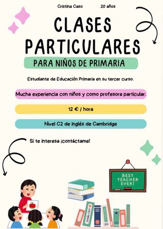 clases particulares (sobretodo para primaria)