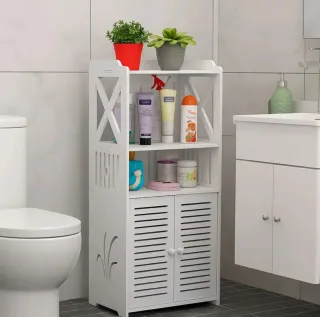 Mobiletto Shabby Chic PVC Bianco