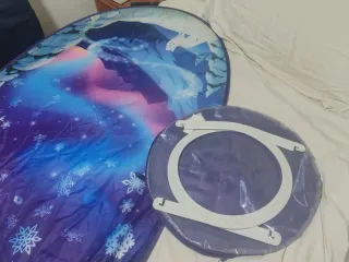 Tienda de campaña túnel para cama infantil