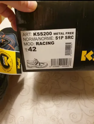 Zapatos de seguridad Kapital Talla 42