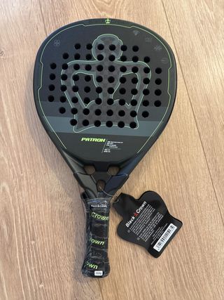 Pala Padel Black Crown Patron 2025