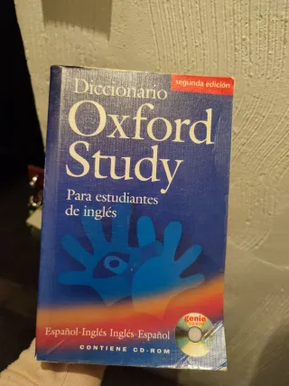Diccionario inglés Oxford Study